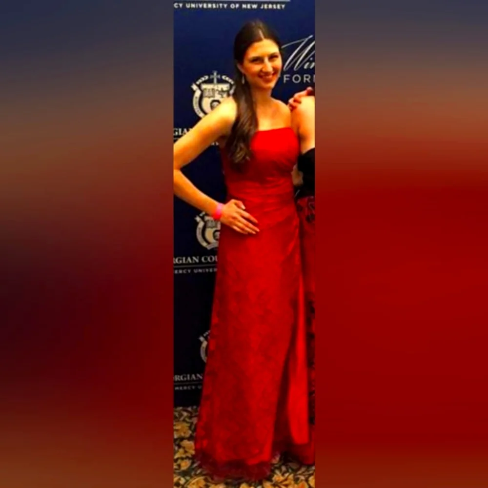 Formal Red Dress - Picture 6 of 6